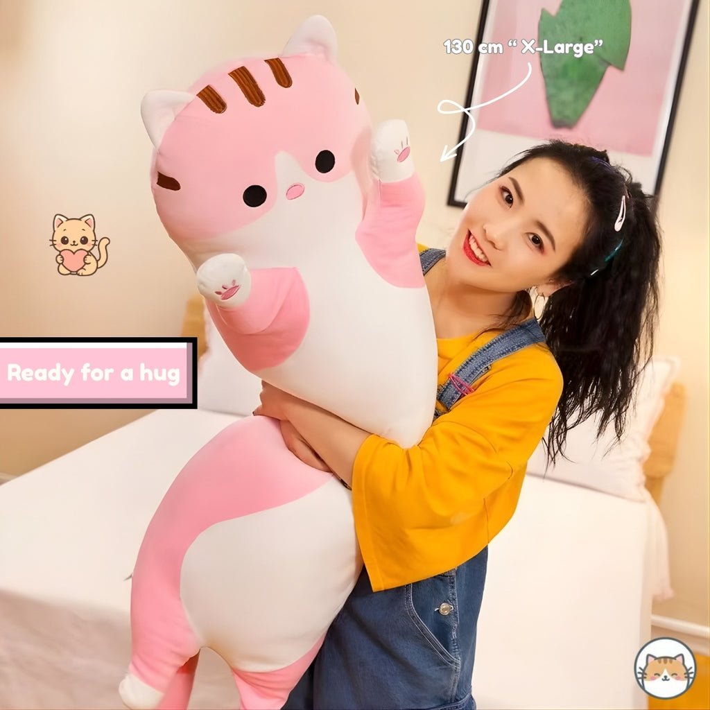 Marshmallow Pink Cat - Lifestyle