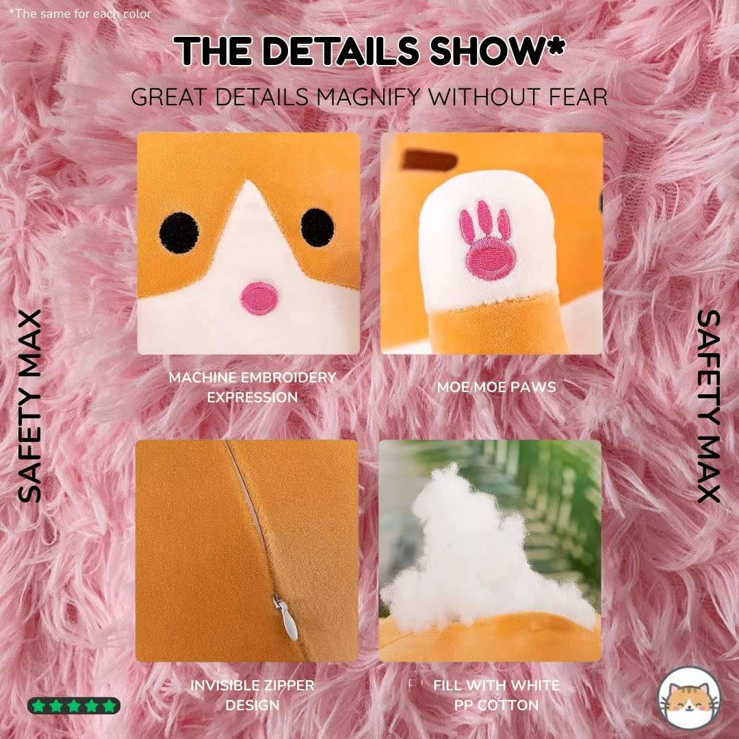 Marshmallow Pink Cat - Full